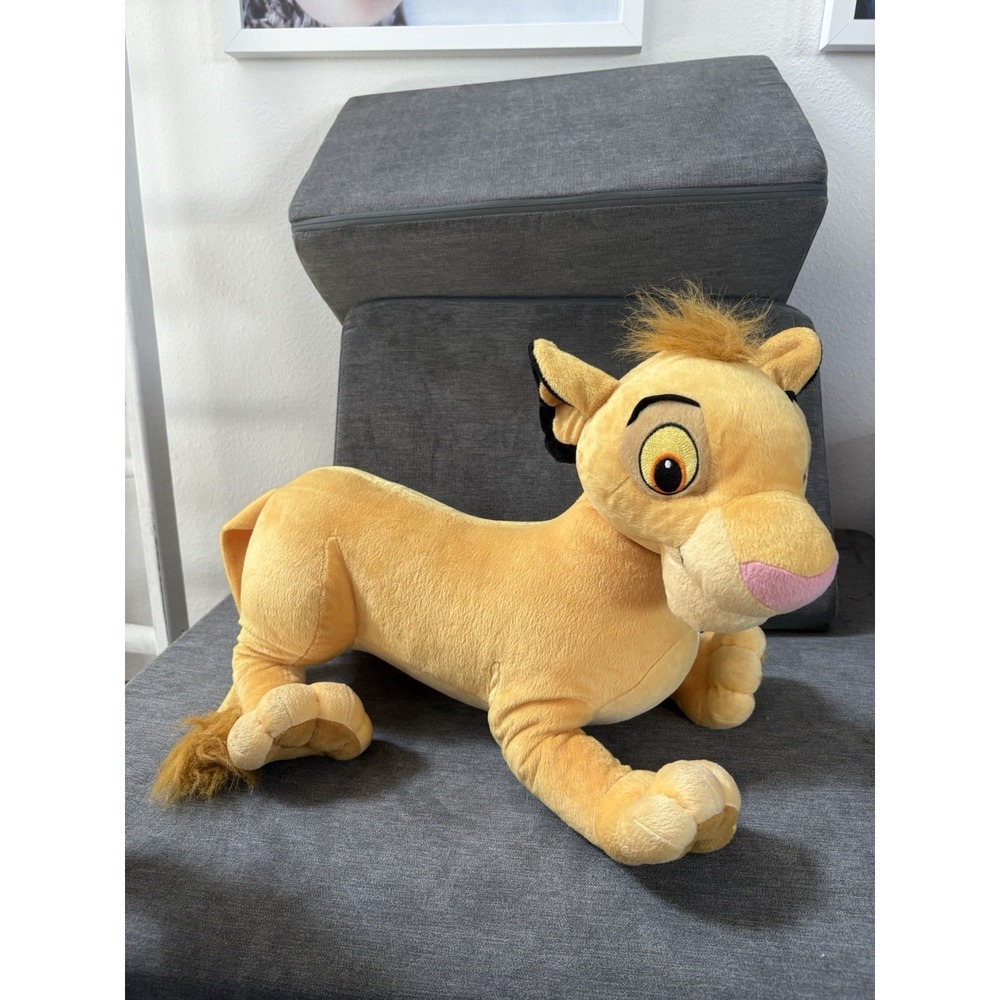 Disney Hasbro 2002 Large 20"‎ Lion King Plush Stuffed Simba